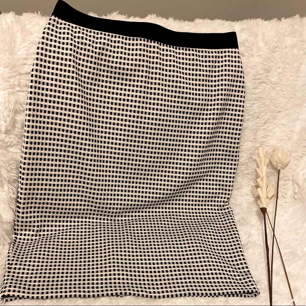 Alfani Women Gingham Midi Pencil Skirt